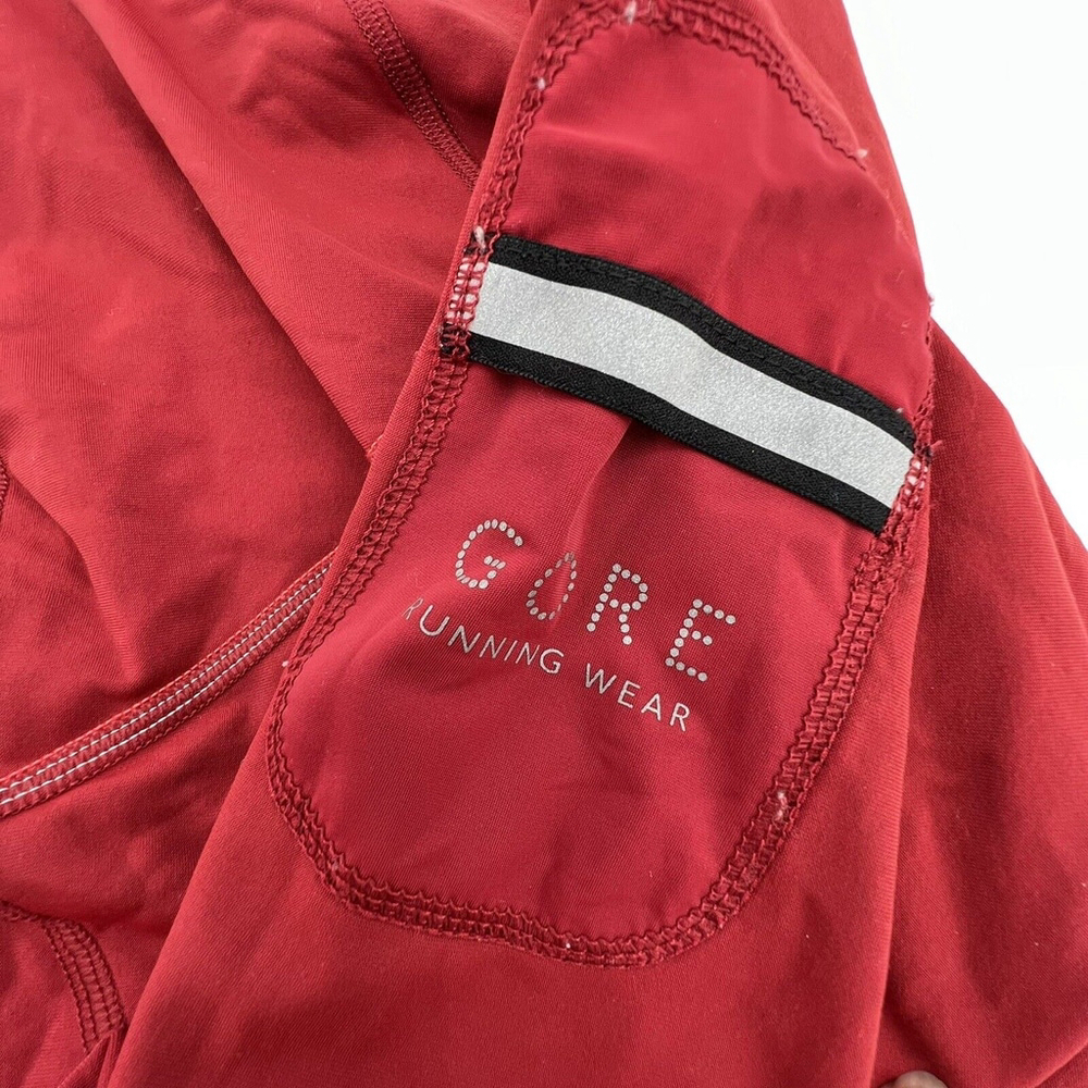Women's Gore Running Wear Reflective Hoodie Size EU 40 USA L Red - Picture 4 of 6